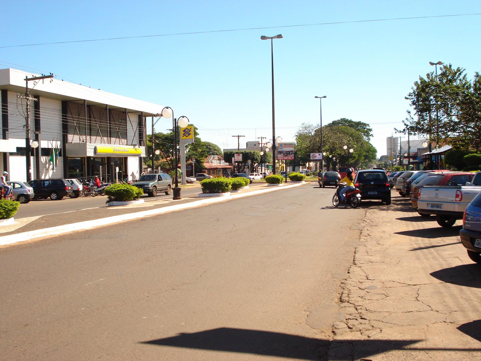 Centro de Ponta Porã, ciudad sede de la Secretaría Municipal de Desarrollo Integrado