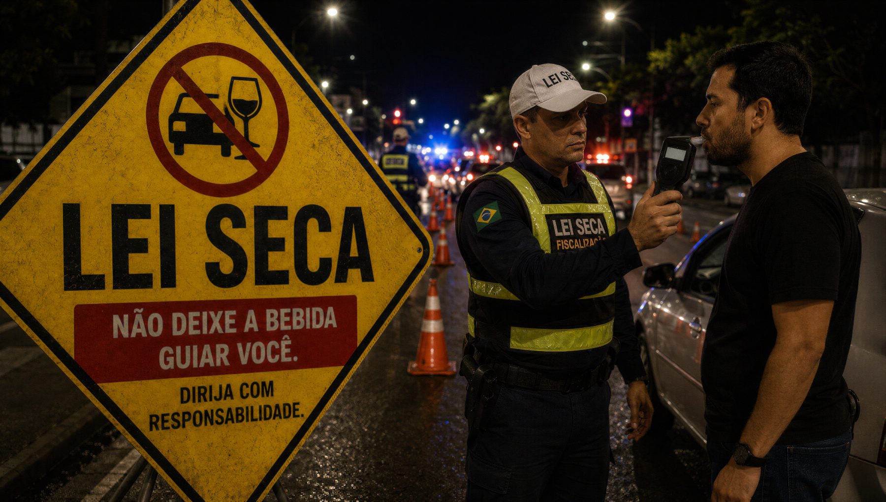 Lei Seca ganha etapa a mais na fiscalização, e passa a valer em todo o Brasil